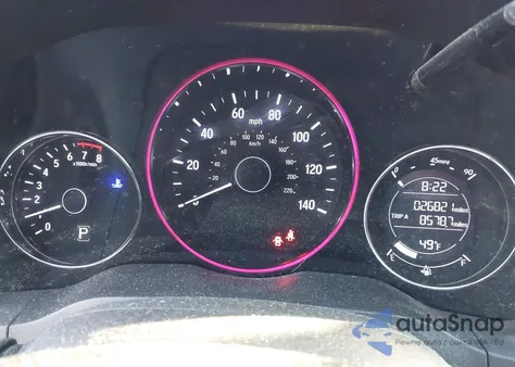 2019 Honda Hr-V Lx из США, поврежденный, VIN 3CZRU6H34KG705602